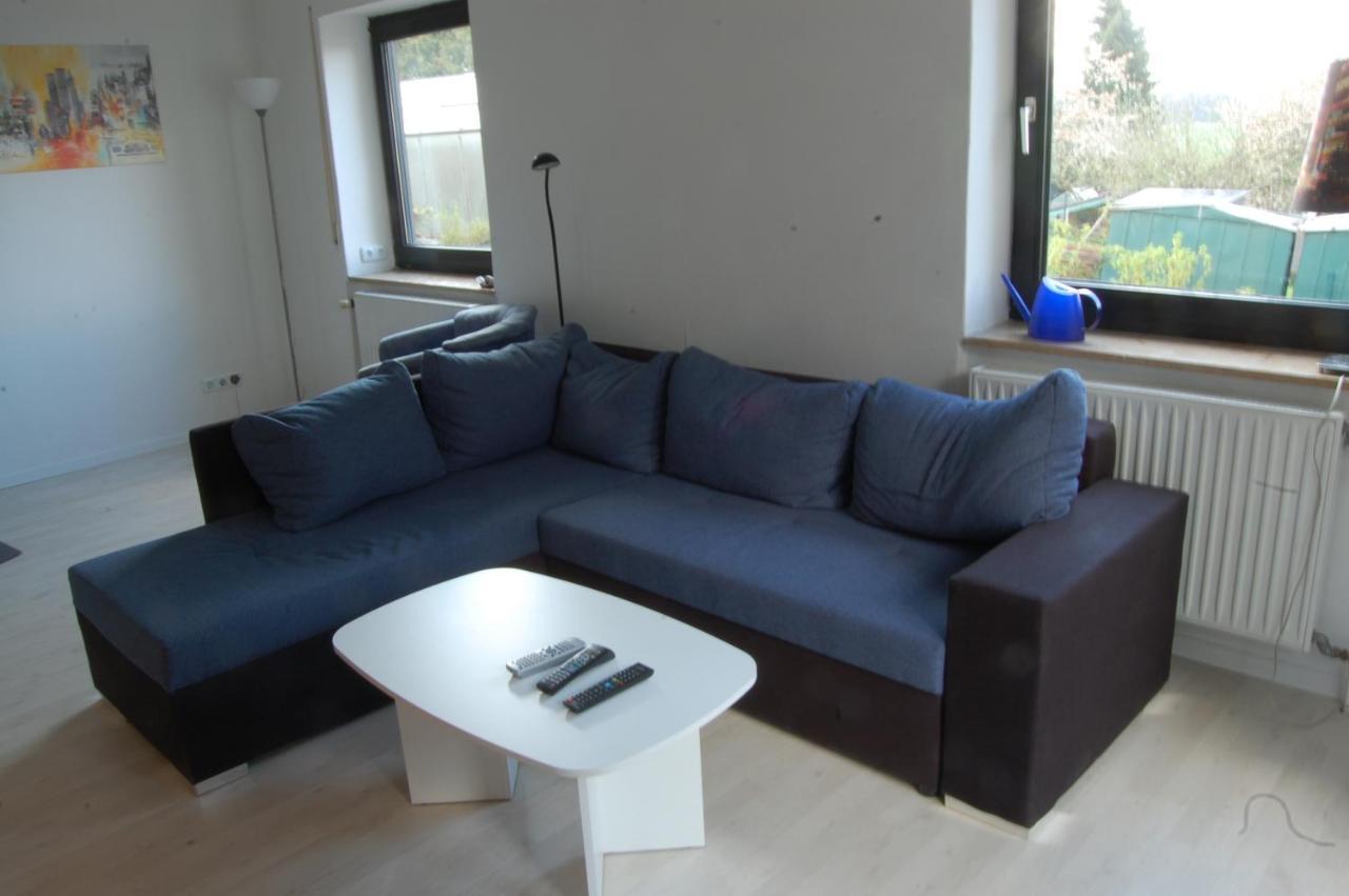 Wohnung Mit Kamin Terrasse Und Grill In Der Naehe Von Nuernberg Burgthann Dış mekan fotoğraf