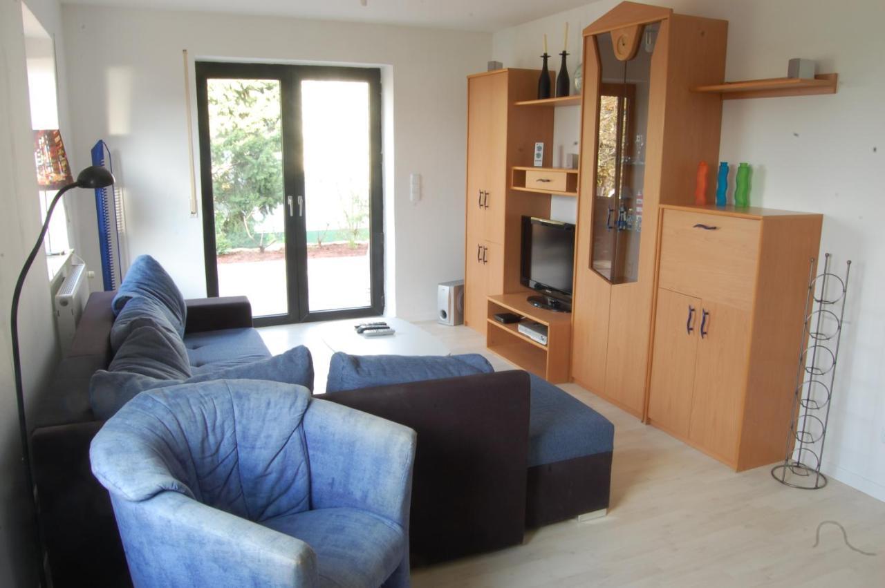 Wohnung Mit Kamin Terrasse Und Grill In Der Naehe Von Nuernberg Burgthann Dış mekan fotoğraf